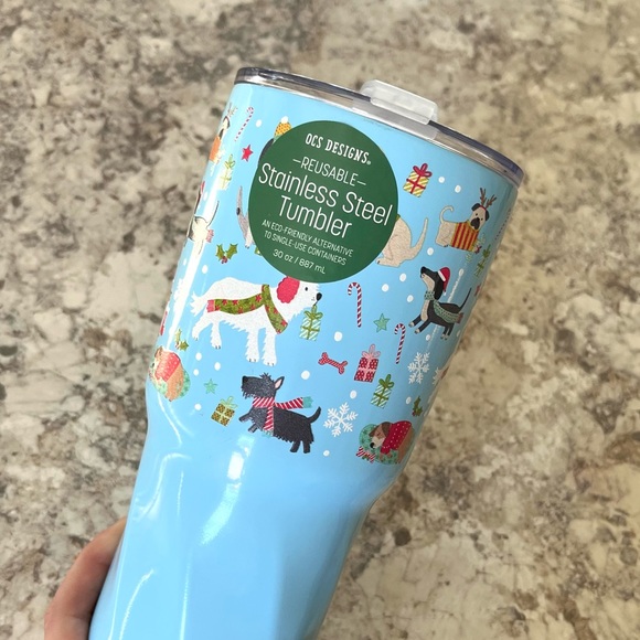 OCS Designs | NWT Christmas Puppy Tumbler - Picture 4 of 5